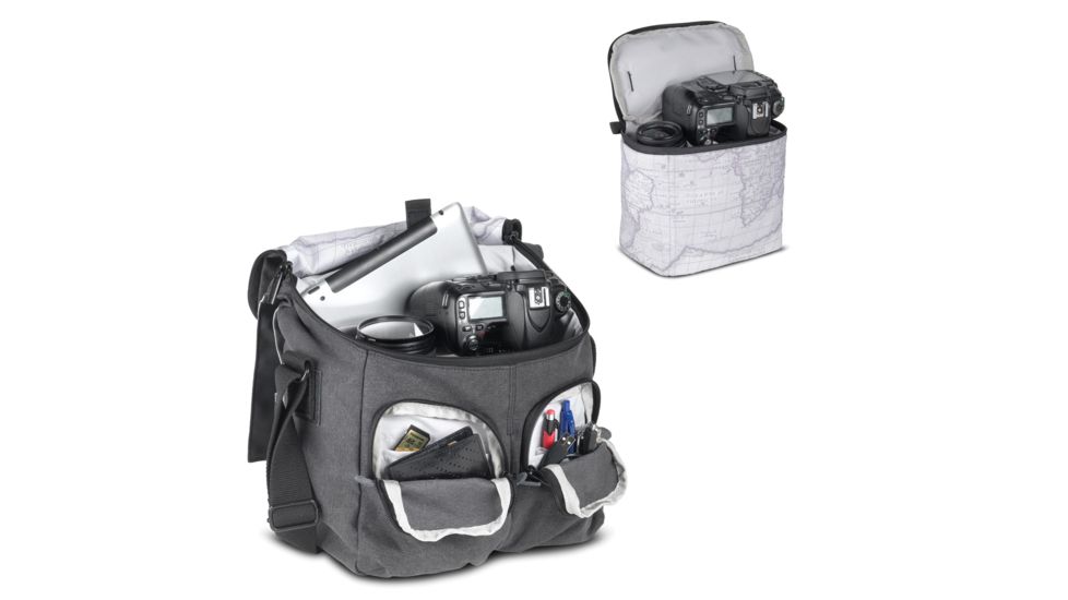 National Geographic Walkabout Midi Satchel, Gray NGW2141