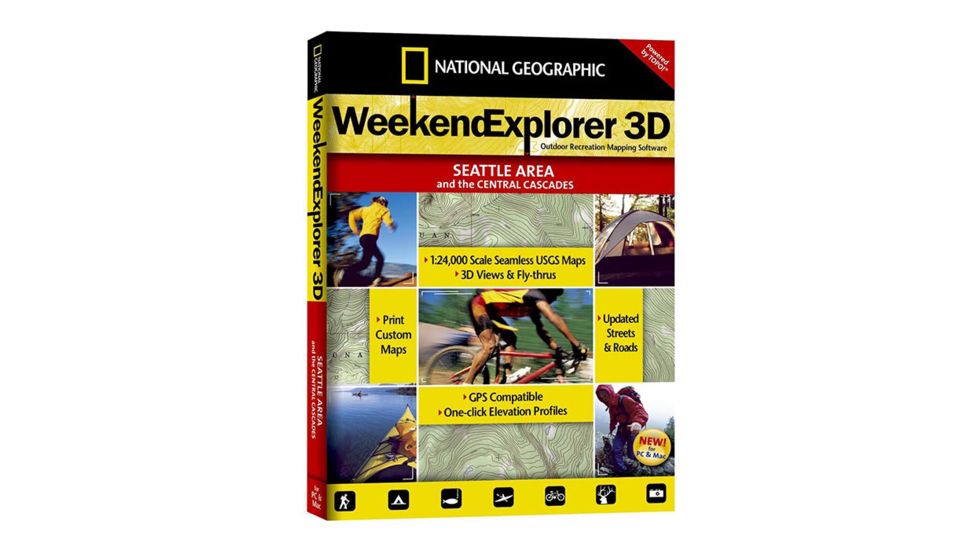 National Geographic Wonderland Trail #1014 TI00001014