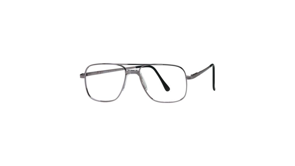 National NA0057 Eyeglass Frames - Matte Gun Metal Frame Color