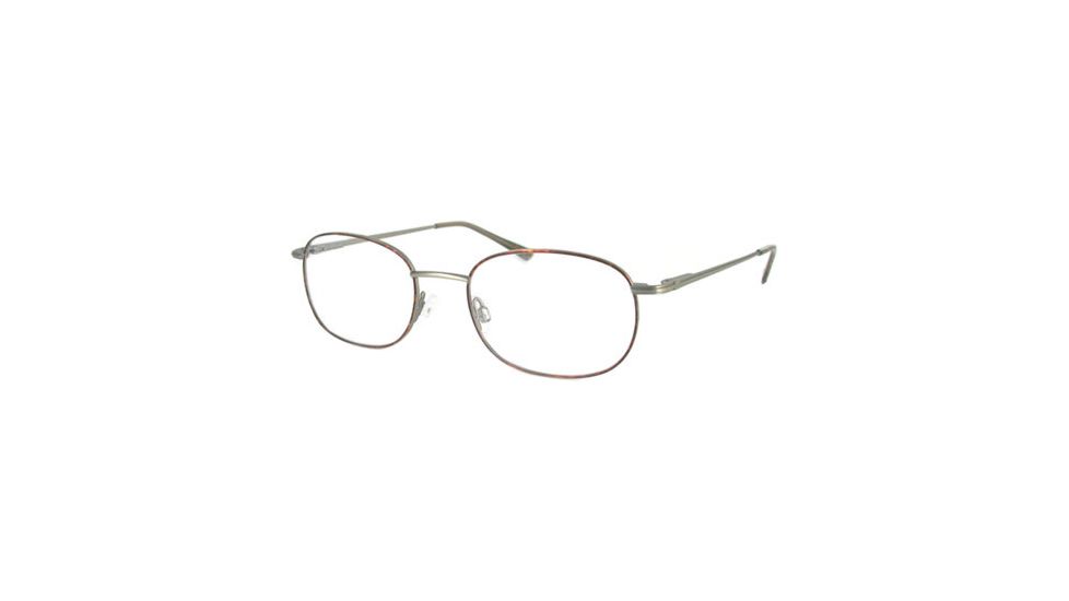 National NA0304 Eyeglass Frames - Matte Gun Metal Frame Color