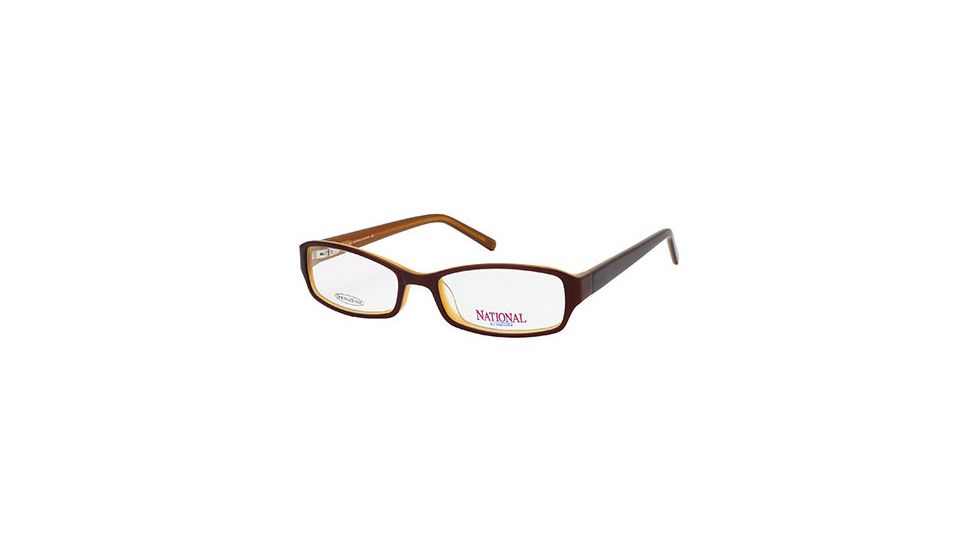 National NA0306 Eyeglass Frames - Dark Brown Frame Color