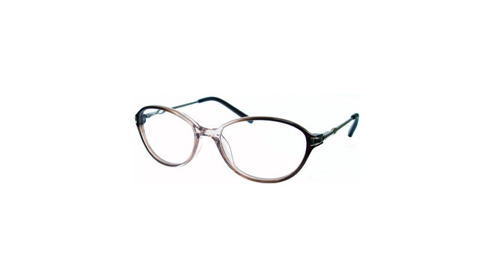 National NA0307 Eyeglass Frames - Shiny Light Brown Frame Color