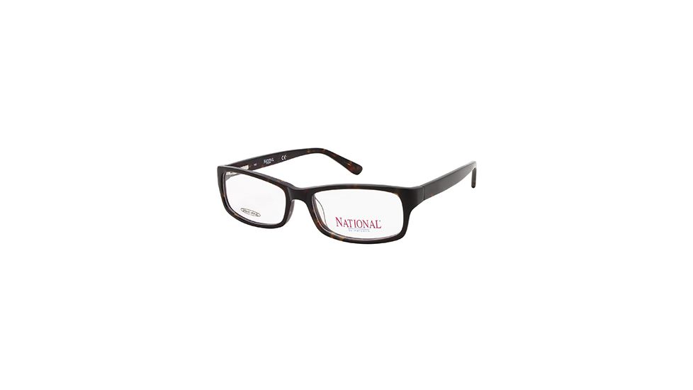 National NA0317 Eyeglass Frames - Dark Havana Frame Color