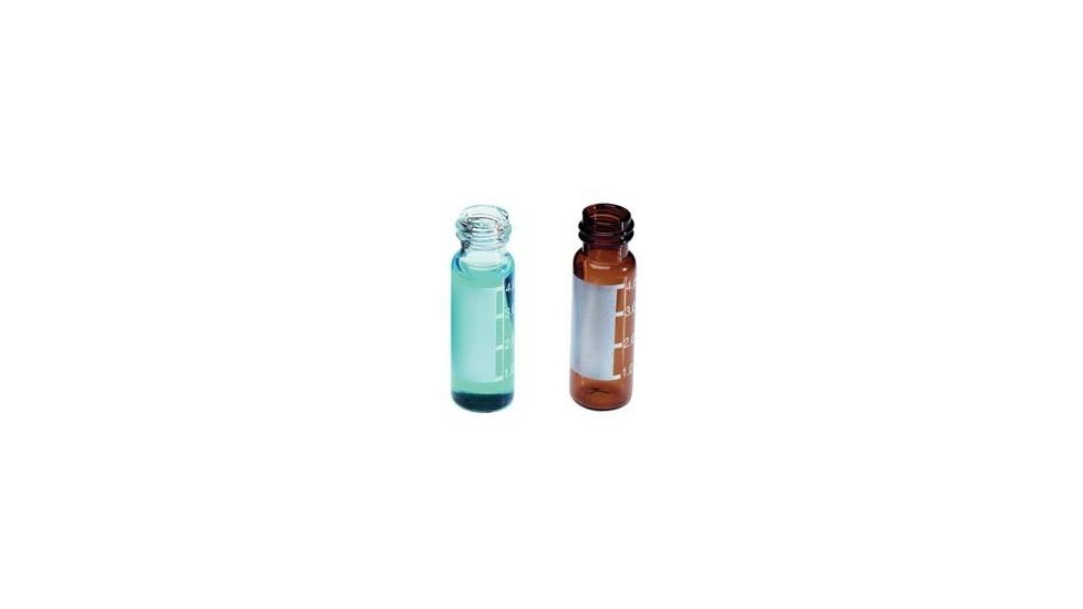 National Scientific 4 Ml Screw-Thread Vials, Pack of 100, National Scientific Preassembled Vial Kits, C4015-17