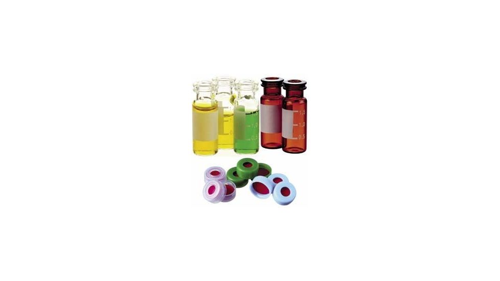 National Scientific Target Snap-It Crimp-Top/Snap-Cap Vials, National Scientific C4011-55B Caps Blue Snap-It Cap
