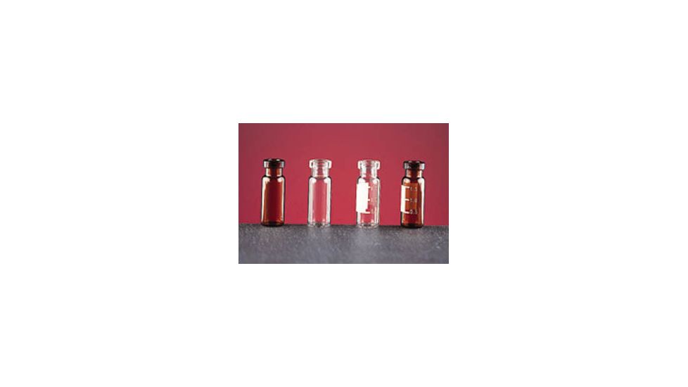 National Scientific Wide Opening Crimp-Top Vials, National Scientific C4011-92 Unassembled Vial And Crimp Seal Convenience Kits Clear Target Vials
