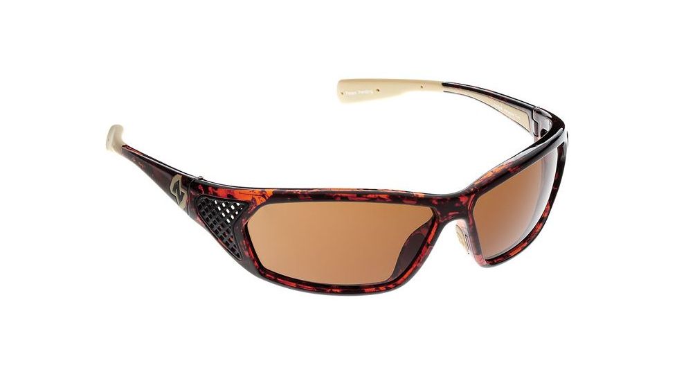 Native Eyewear Andes Sunglasses, Maple Tort/Asphalt Frame, Brown Lens, Polarized, 153 342 524