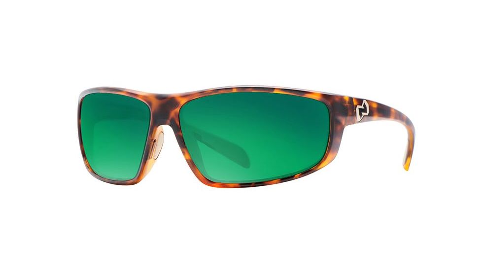 Native Eyewear Bigfork Sunglasses, Desert Tort Frame, Green Reflex Lens, Polarized, 161 312 529