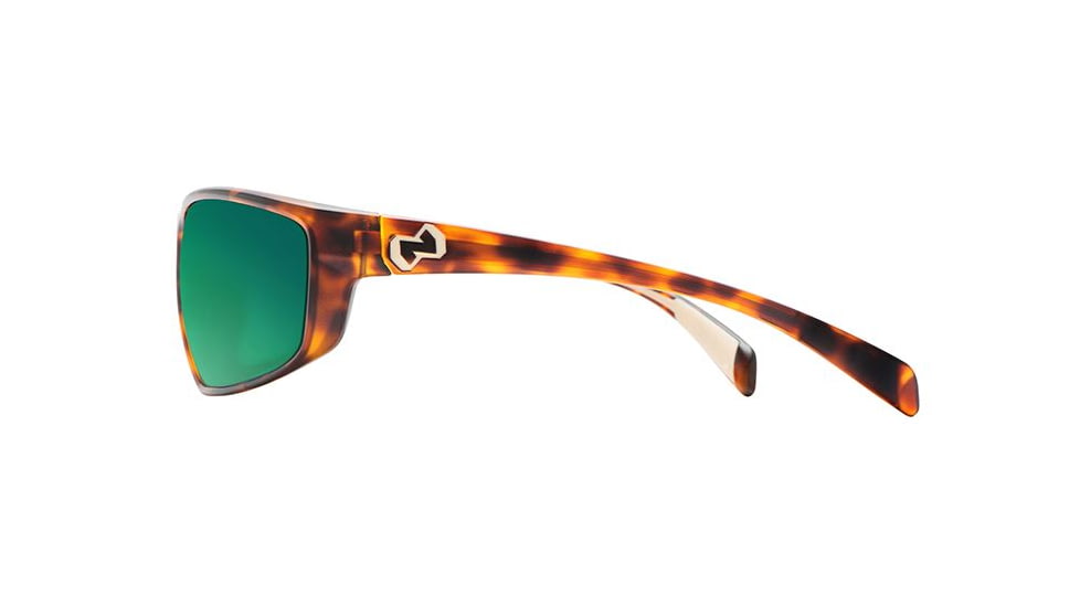 Native Eyewear Bigfork Sunglasses, Desert Tort Frame, Green Reflex Lens, Polarized, 161 312 529