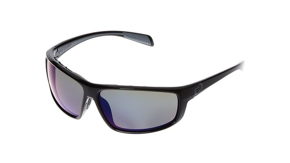 Native Eyewear Bigfork Sunglasses, Iron Frame, Blue Reflex Lens, Polarized, 161 300 526