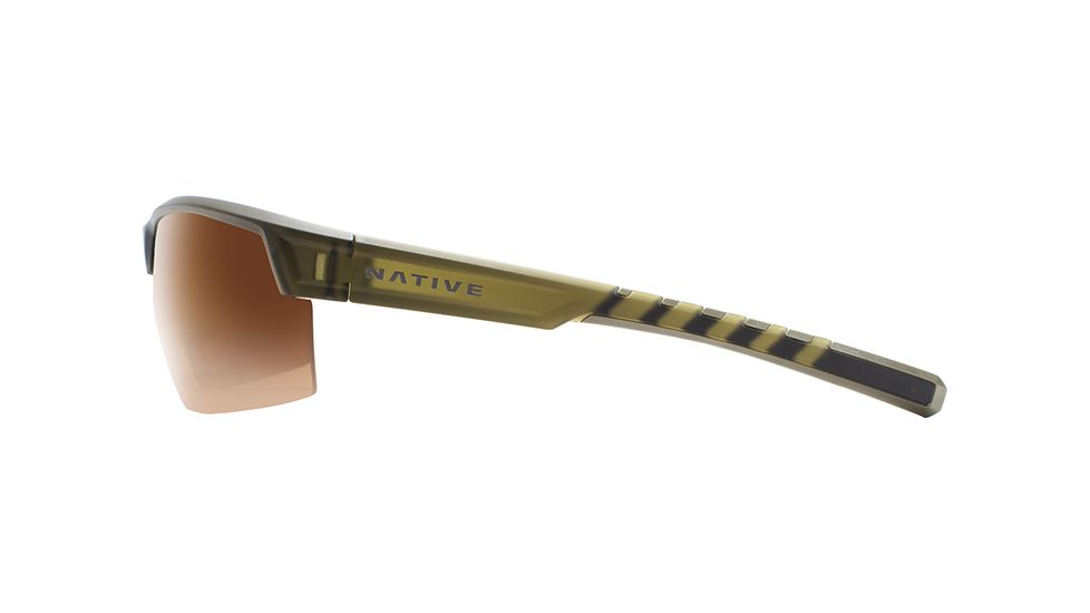 Native Eyewear Catamount, Matte Moss Frame, Brown Lens, 189 356 524