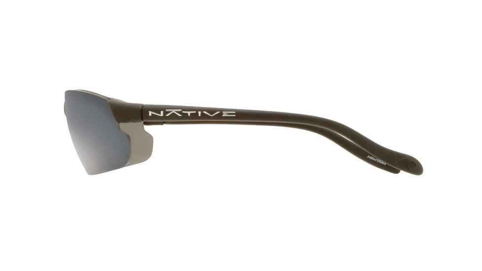 Native Eyewear Dash XP Sunglasses, Asphalt Frame, Gray Lens, Polarized, 116 302 502