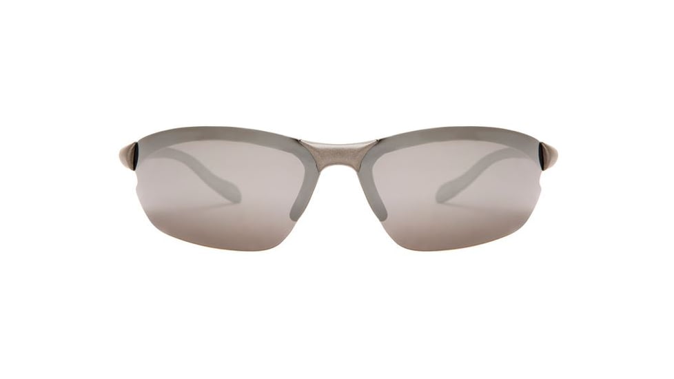 Native Eyewear Dash XP Sunglasses, Charcoal Frame, Silver Reflex Gray Lens, Polarized, 116 348 521