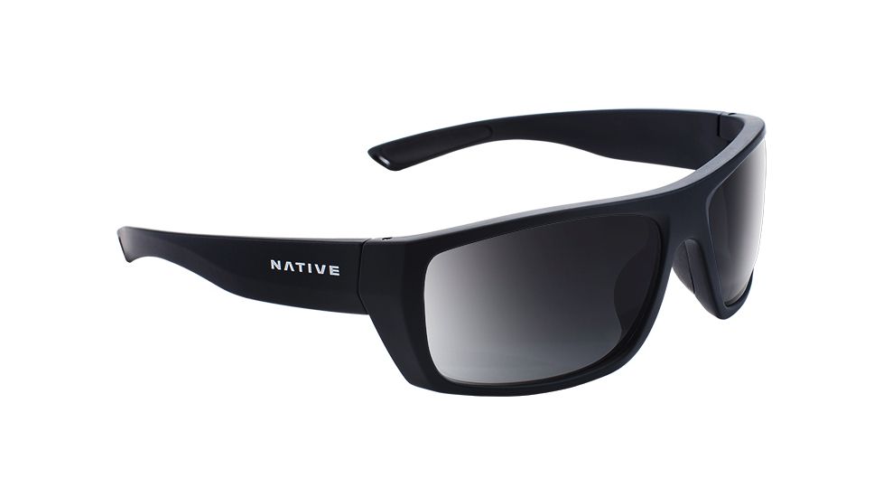 Native Eyewear Distiller, Matte Black Frame, Gray Lens, 187 302 523