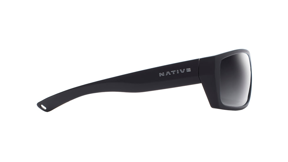 Native Eyewear Distiller, Matte Black Frame, Gray Lens, 187 302 523