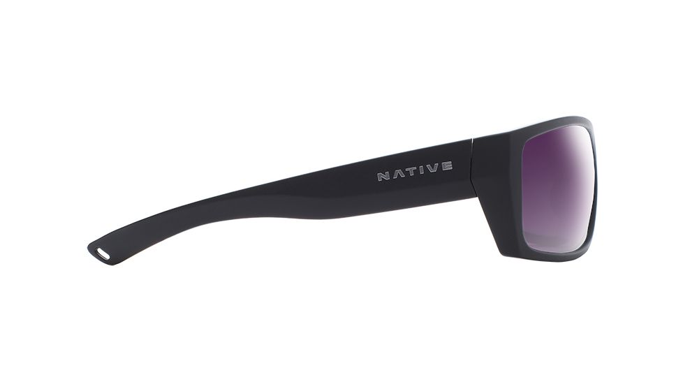 Native Eyewear Distiller, Matte Black Frame, Violet Reflex Lens, 187 302 531