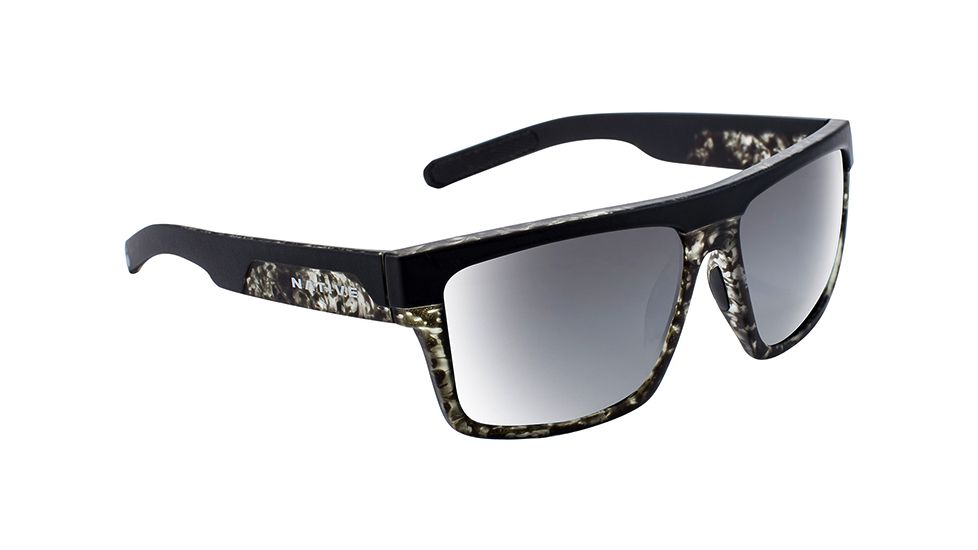 Native Eyewear El Jefe, Matte Black / Black Tort Frame, Silver Reflex Lens, 191 923 528