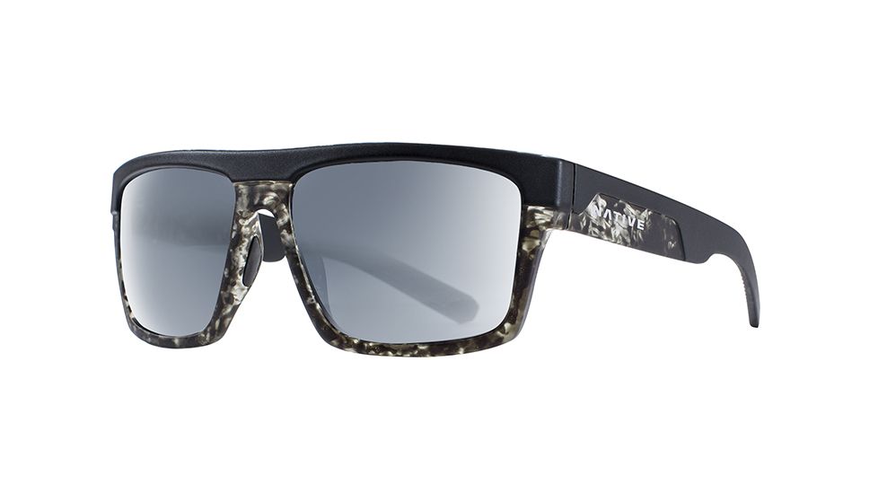 Native Eyewear El Jefe Single Vision Prescription Sunglasses, Matte Black / Black Tortoise Frame, Polarized, 191 923 528SV