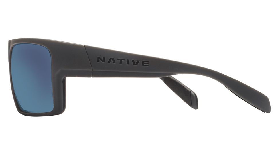 Native Eyewear Eldo, Granite / Matte Black / Granite Frame, Blue Reflex, 177 905 526