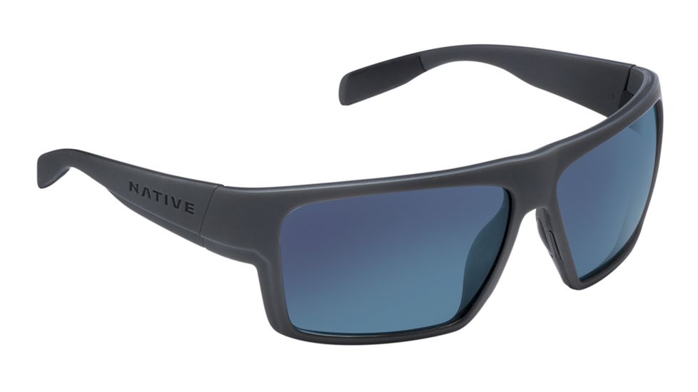 Native Eyewear Eldo, Granite / Matte Black / Granite Frame, Blue Reflex, 177 905 526