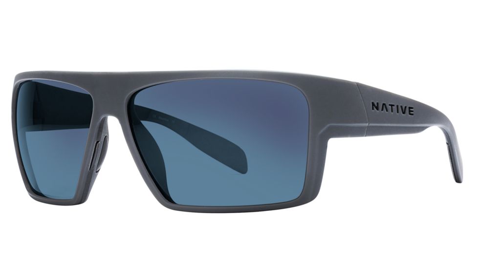 Native Eyewear Eldo, Granite / Matte Black / Granite Frame, Blue Reflex, 177 905 526