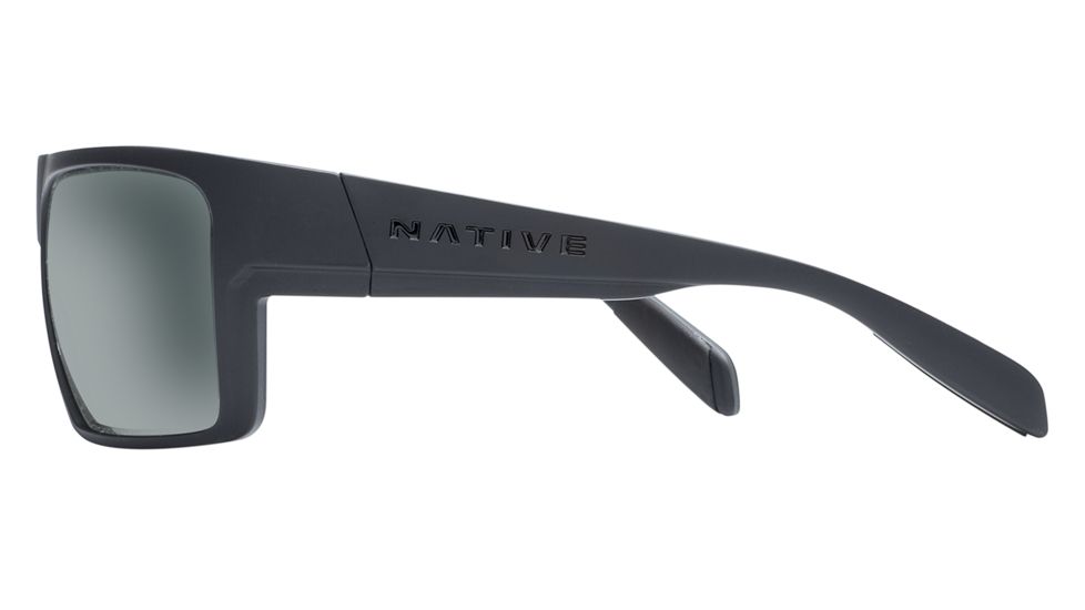 Native Eyewear Eldo, Matte Black / Dark Gray / Matte Black Frame, Gray , 177 902 523