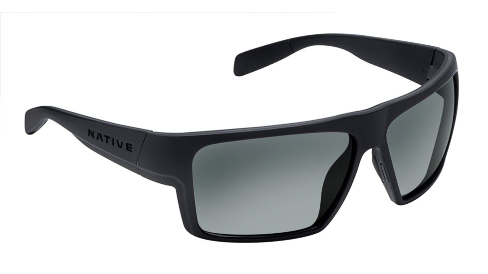 Native Eyewear Eldo, Matte Black / Dark Gray / Matte Black Frame, Gray , 177 902 523