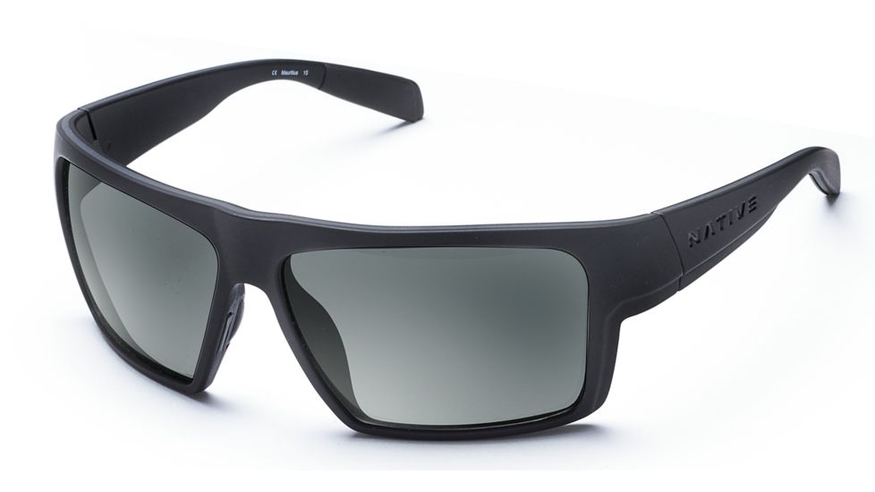 Native Eyewear Eldo, Matte Black / Dark Gray / Matte Black Frame, Gray , 177 902 523