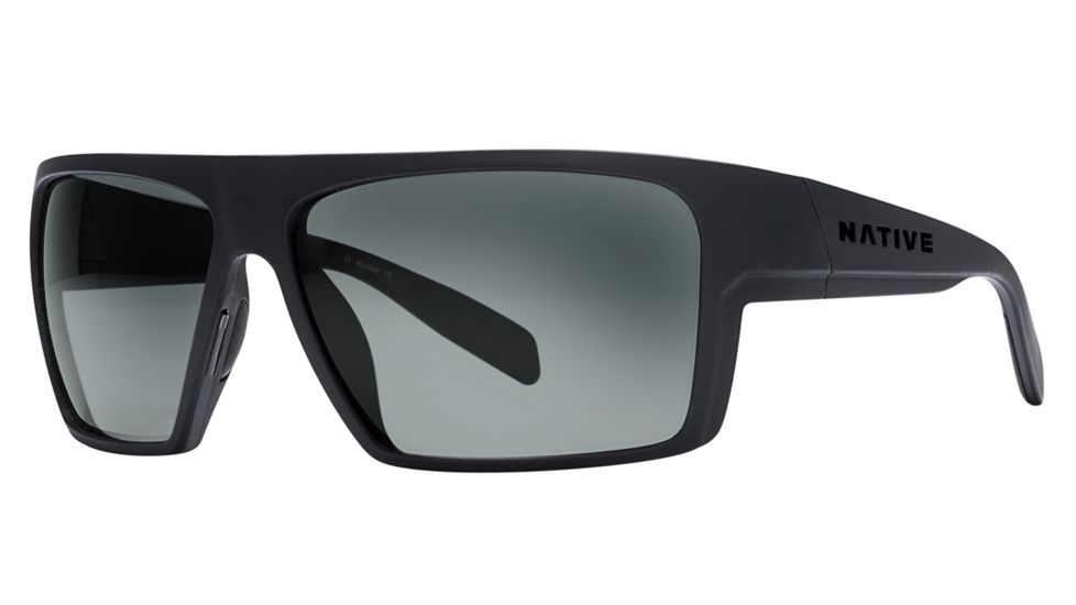 Native Eyewear Eldo, Matte Black / Dark Gray / Matte Black Frame, Gray , 177 902 523