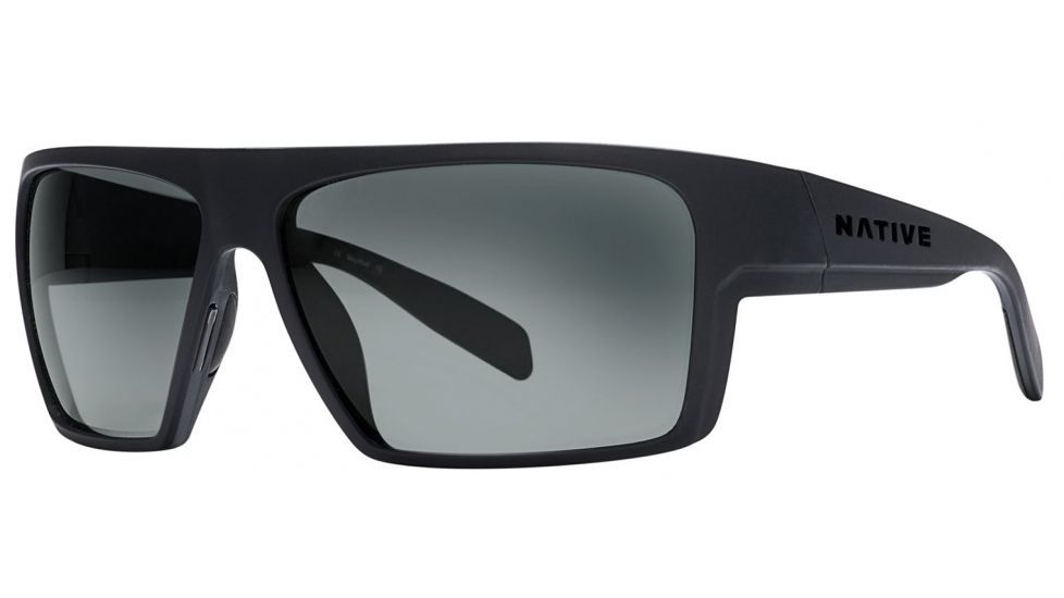 Native Eyewear Eldo Bifocal Prescription Sunglasses,Asphalt/Dark Gray/Asphalt Frame,Polarized,177 902 523BI