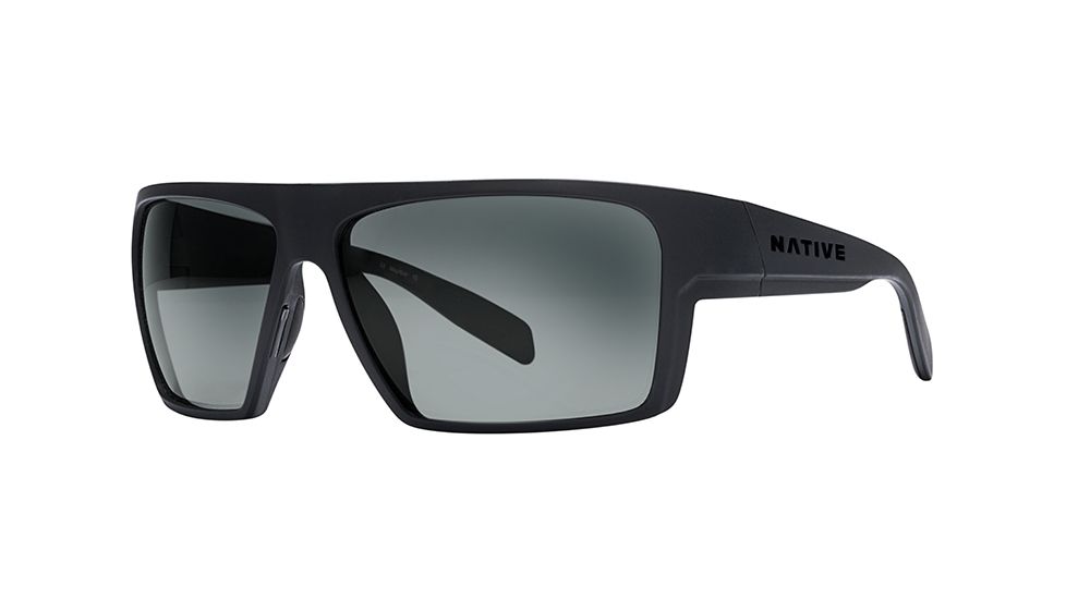 Native Eyewear Eldo, Matte Black / Dark Gray / Matte Black Frame, Gray , 177 902 523