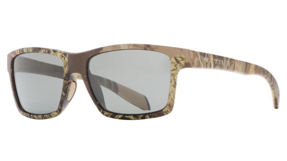 Native Eyewear Flatirons Progressive Prescription Sunglasses,Realtree MAX-1 Camo Frame,Polarized,172 396 523PR