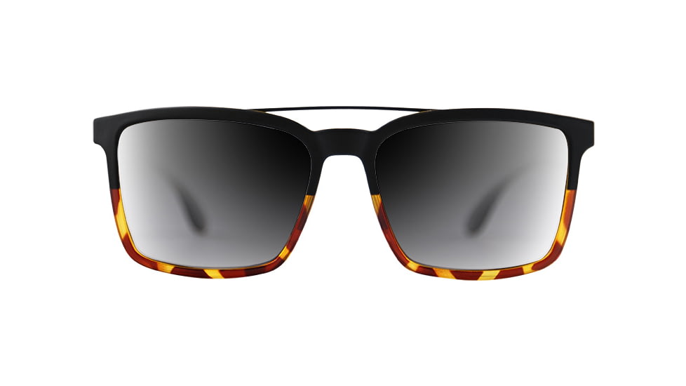 Native Eyewear Four Corners, Matte Black / Tort Frame, Gray Lens, 198 924 523
