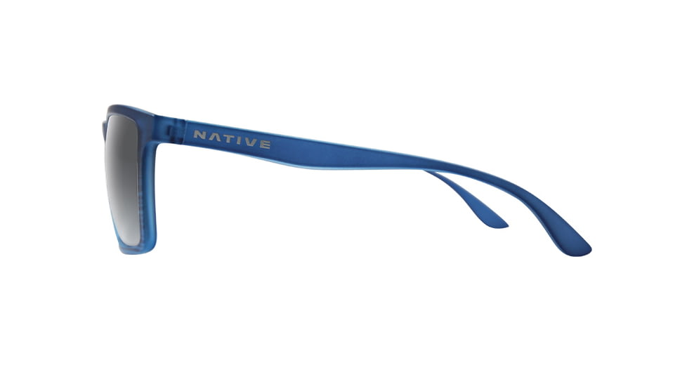 Native Eyewear FourCorners, Blue Water Frame, Silver Reflex Lens, 198 942 528