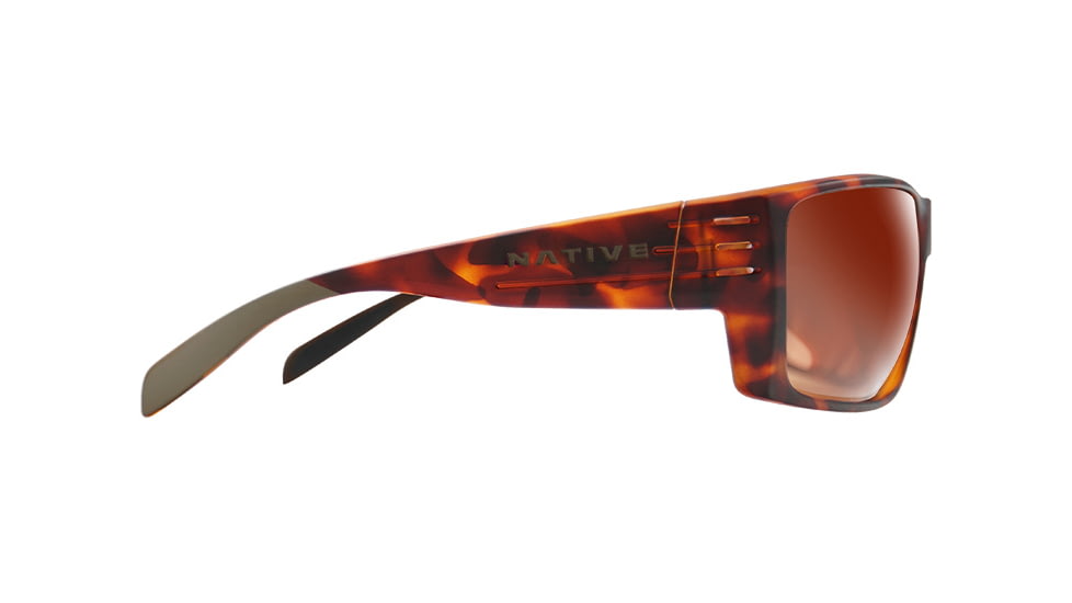 Native Eyewear Griz, Dark Tort Frame, Brown Lens, 196 940 524