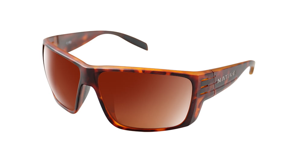 Native Eyewear Griz, Dark Tort Frame, Brown Lens, 196 940 524