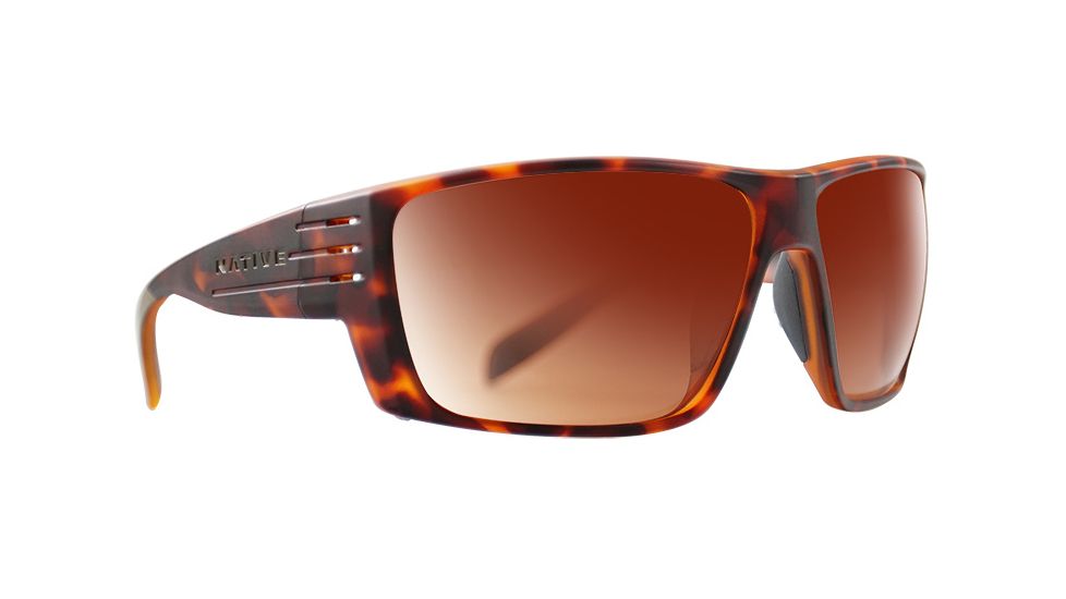 Native Eyewear Griz, Dark Tort Frame, Brown Lens, 196 940 524