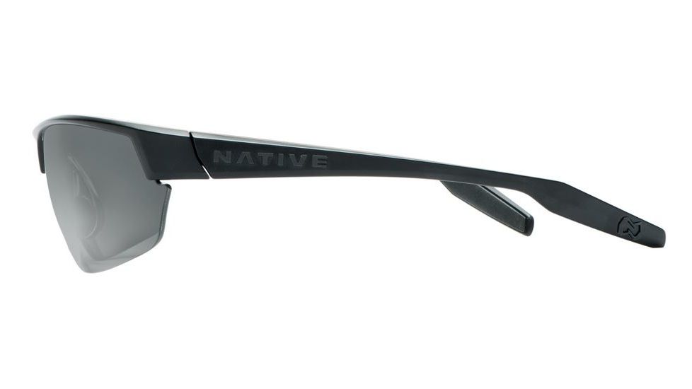 Native Eyewear Hardtop Ultra Sunglasses,Asphalt Frame,Gray Lens,Polarized,171 302 523
