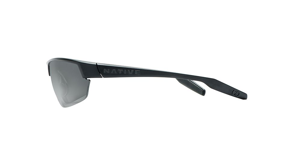Native Eyewear Hardtop Ultra Sunglasses,Asphalt Frame,Gray Lens,Polarized,171 302 523