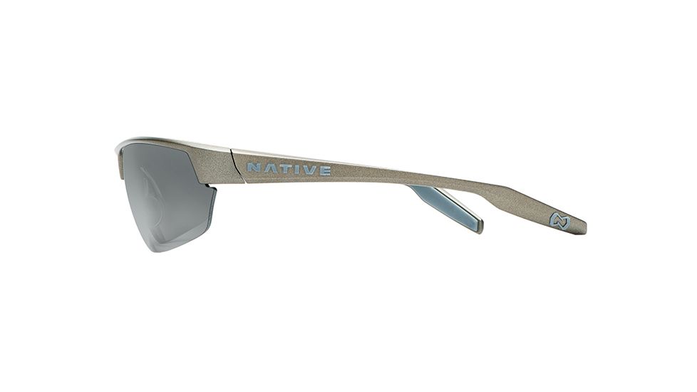 Native Eyewear Hardtop Ultra Sunglasses,Charcoal Frame,Gray Lens,Polarized,171 348 523