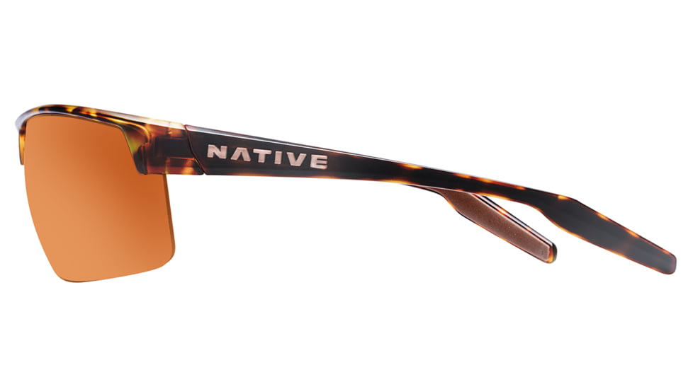 Native Eyewear Hardtop Ultra XP, Desert Tort Frame, Brown Lens, 182 312 524