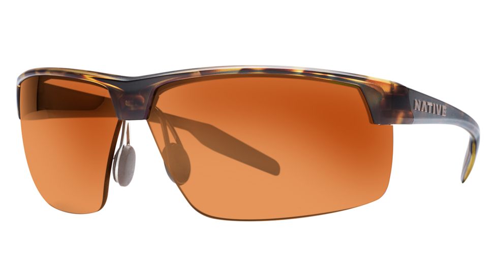 Native Eyewear Hardtop Ultra XP, Desert Tort Frame, Brown Lens, 182 312 524
