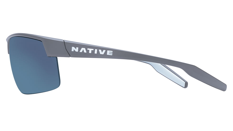 Native Eyewear Hardtop Ultra XP, Granite Frame, Blue Reflex Lens, 182 911 526