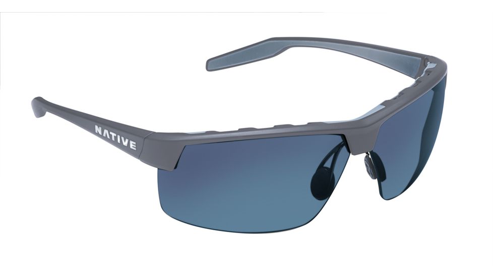 Native Eyewear Hardtop Ultra XP, Granite Frame, Blue Reflex Lens, 182 911 526