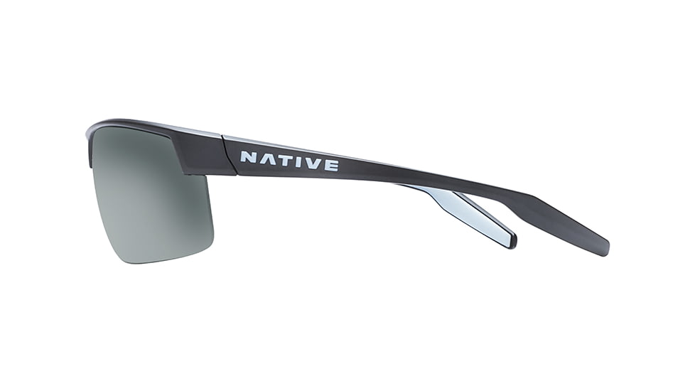 Native Eyewear Hardtop Ultra XP, Matte Black Frame, Gray Lens, 182 302 523