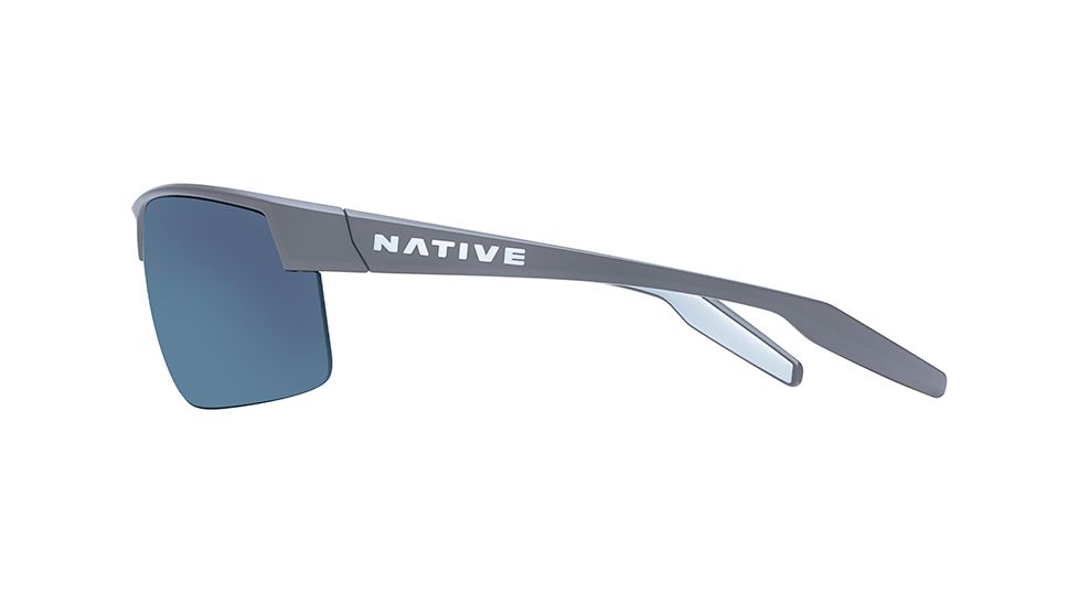 Native Eyewear Hardtop Ultra XP, Granite Frame, Blue Reflex Lens, 182 911 526
