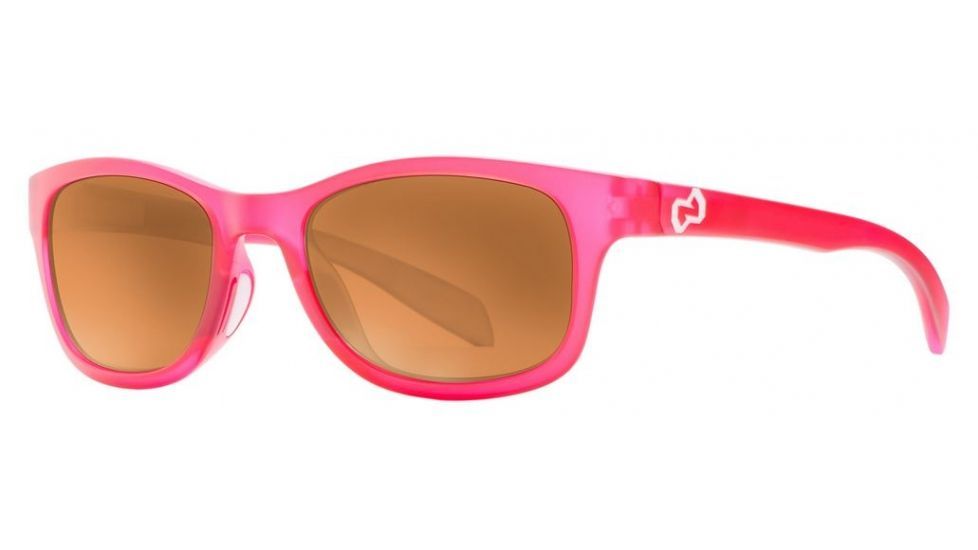 Native Eyewear Highline Single Vision Prescription Sunglasses,Red Frost Frame,Polarized,165 392 527SV