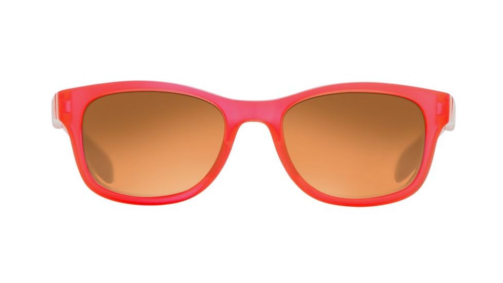 Native Eyewear Highline Sunglasses,Red Frost Frame,Bronze Reflex Lens,Polarized,165 392 527