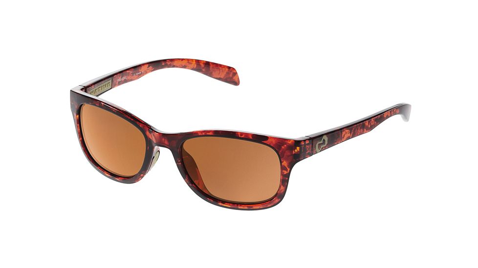 Native Eyewear Highline Single Vision Prescription Sunglasses,Maple Tort Frame,Polarized,165 342 524SV