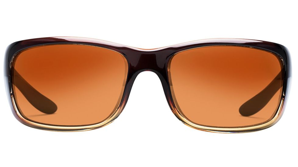 Native Eyewear Kannah Sunglasses,Stout Fade Frame,Brown Lens,Polarized,178 383 524